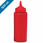 Gurmeaid Fişek Sosluk, Kırmızı, Geniş, 500 ml - Gurmeaid