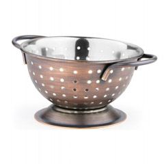 Gurmeaid Mini Strainer Antique Copper, 10x6 cm - Gurmeaid