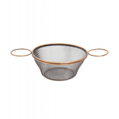 Gurmeaid Presentation Basket, Antique Copper, with Dip Sauce, 17x8 cm - Gurmeaid