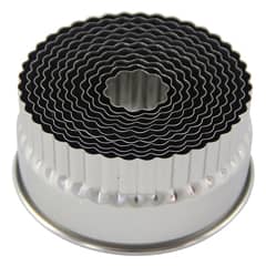 Gurmeaid Serrated Cookie Cutter, 11 Pieces - Gurmeaid