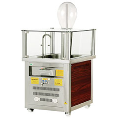 Hakinoks Ayran Fountain, Frothy Ayran Machine, 90 lt, Wood - 1