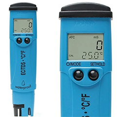 Hanna Dist 6 Conductivity EC and TDS Meter, HI 98312 - 1