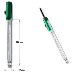 Hanna HI 1131B Glass pH Electrode with BNC Connector - 2