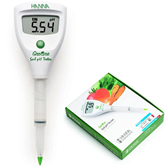 Hanna HI 981030 GroLine Soil pH Test Device - Hanna Instruments