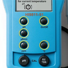 Hanna HI 9811-51 Harici Problu pH, EC, TDS, Sıcaklık Ölçer - 4