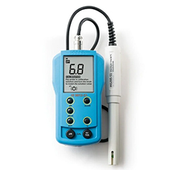 Hanna HI 9812-51 External Probe pH, EC, TDS, Temperature Meter - Hanna Instruments