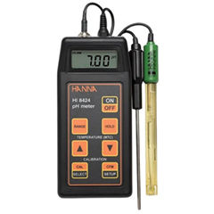 Hanna HI8424 External Probe pH, mV, Temperature Meter - 1