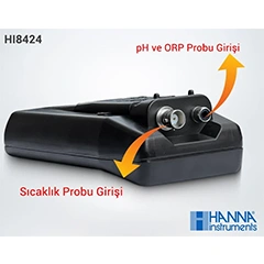 Hanna HI8424 Harici Problu pH, mV, Sıcaklık Ölçer - 5