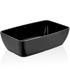 Happy Chef Corona Bowl, GN 1/4, Black - Happy Chef