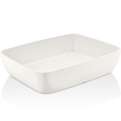 Happy Chef Corona Bowl, GN 1/2, White - Happy Chef