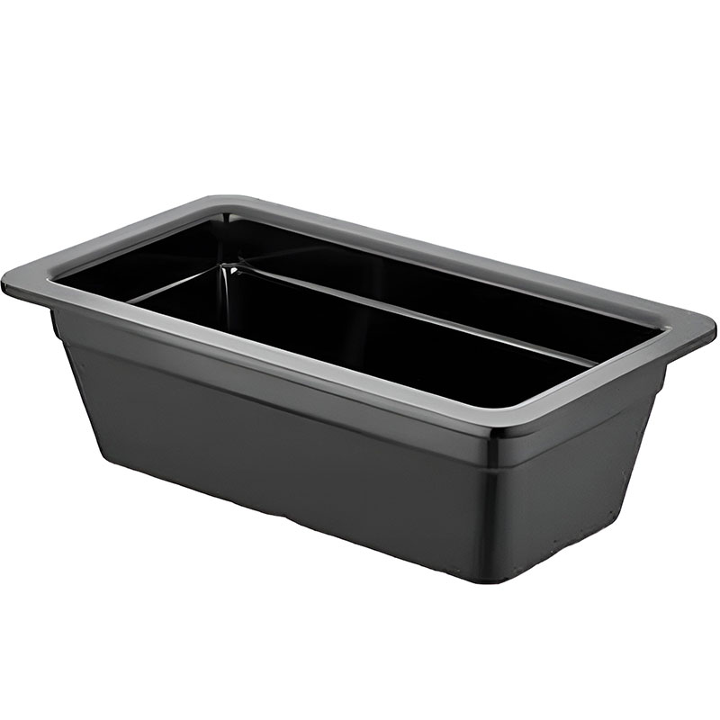 Külsan Thermoset GN 1/3-100 mm Gastronorm Küvet, 2.9 L, Siyah