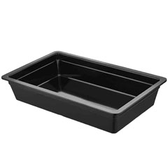Happy Chef GN 1/1 Gastronorm Container, 10 cm, Black - Happy Chef