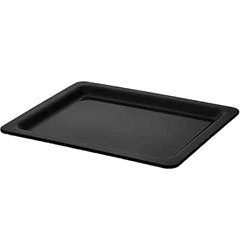 Happy Chef GN 1/2 Gastronorm Küvet, 2 cm, Black - Happy Chef