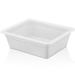 Happy Chef GN 1/2 Gastronorm Tray, 10 cm, White - Happy Chef