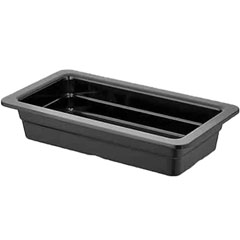 Happy Chef GN 1/3 Gastronorm Container, 6.5 cm, Black - Happy Chef