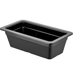 Happy Chef GN 1/3 Gastronorm Tub, 10 cm, Black - Happy Chef