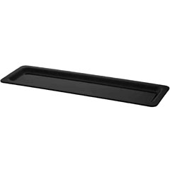 Happy Chef GN 2/4 Gastronorm Tray, 2 cm, Black - Happy Chef