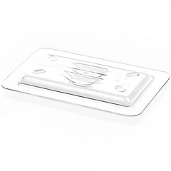 Happy Chef GN 1/4 Gastronorm Pan Lid, 26,5x16,2 Transparent - Happy Chef