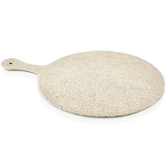 Happy Chef Granite Kulplu Pano, 35 cm, Beyaz - Happy Chef