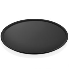 Happy Chef Maya Service Plate, 48 cm, Black - Happy Chef
