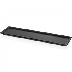 Happy Chef Maya Service Plate, 50x13.5cm, Black - Happy Chef