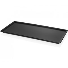 Happy Chef Maya Service Plate, 53x25cm, Black - Happy Chef