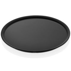 Happy Chef Mayamar Service Plate, 35 cm, Black - Happy Chef