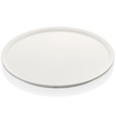 Happy Chef Mayamar Servis Tabağı, Beyaz 35 cm, Beyaz - Happy Chef