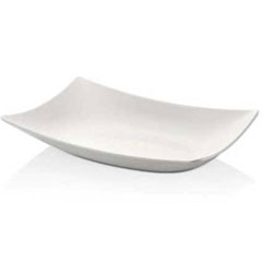 Happy Chef Service Plate, 33x23 cm, White - Happy Chef