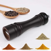 Hazzar Wooden Salt and Pepper Grinder, Steel, 21 Cm, Dcb-210 - 2