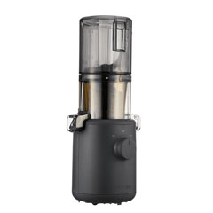 Hurom H 310A Solid Fruit Juicer, Slow Juicing Black, 220ml Tank - 2