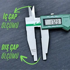 İnsize 1136-501 Çift Çeneli Dijital Kumpas 0-500 mm - 4
