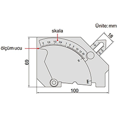 İnsize 4835-1 Kaynakçı Kumpası - 3