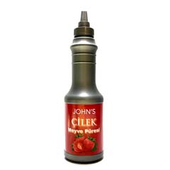 Johns Strawberry Puree, 1000 Gr - Johns