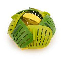 Joseph Joseph Bloom Folding Steamer Basket, Green - 3