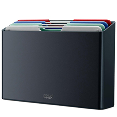 Joseph Joseph Folio Regular Kesme Tahtası Seti, 4lü, Grafit - 1