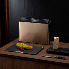 Joseph Joseph Folio Standlı Cutting Board, Set of 4, Rose Gold - 4