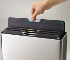Joseph Joseph Folio Standlı Kesme Tahtası, 4lü, Çelik, Gri - 3