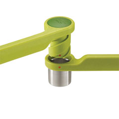 Joseph Joseph Helix Garlic Press, Green - 2