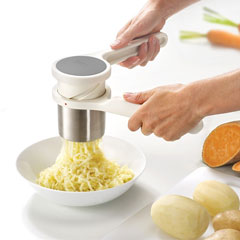 Joseph Joseph Helix Potato Masher, White - 4