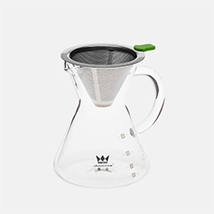 Juvenia Chemex Natural Coffee Maker, 4 Cups - 1