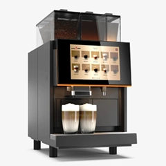 Kalerm X580C Automatic Coffee Machine, 1 Coffee Bean + 2 Chocolate Hoppers, 5 Lt Milk Cooling Unit, 2700 W - 2