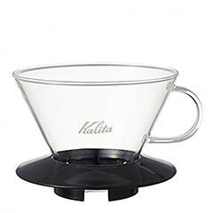 Kalita Wave Dripper 155, Cam, Siyah - Kalita