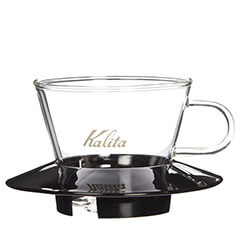 Kalita Wave Dripper 185, Cam, Siyah - Kalita