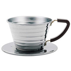 Kalita Wave Dripper 185, Stainless Steel - 1