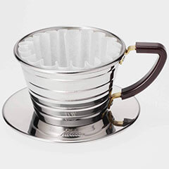 Kalita Wave Dripper 185, Stainless Steel - 3