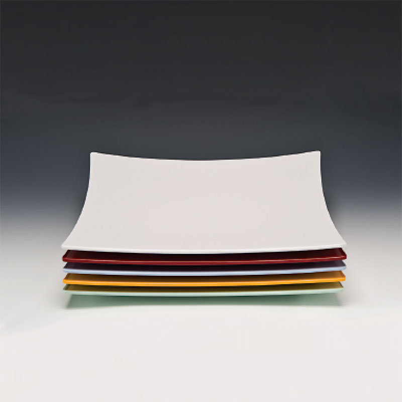 Zicco Kare Melamin Teşhir Tabağı, 35x35 cm - 1