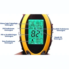 KCB 300 Soil Moisture Meter, Ph Meter, Light Meter and Temperature Meter - 3