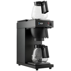 Kef FLT 120 Filter Coffee Machine, 1.8 Lt Capacity Single Glass Pot - Kef