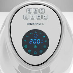 Kenwood Airfryer XL, 1500W, 3,8lt, White, HFP30 - 3